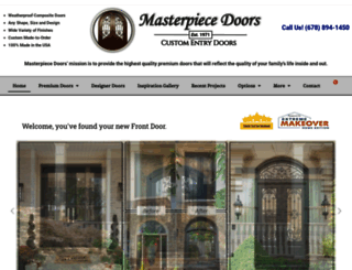 masterpiecedoors.com screenshot
