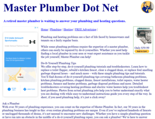 masterplumber.net screenshot