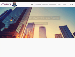 masters-lawgroup.com screenshot