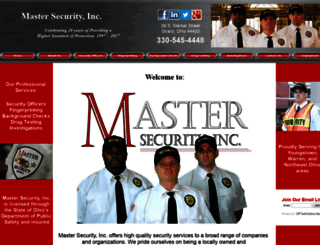 mastersecurityinc.com screenshot