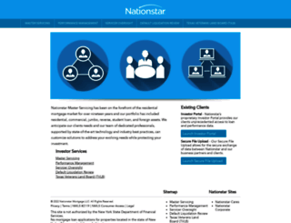 masterservicing.nationstarmtg.com screenshot