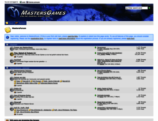 mastersforum.de screenshot