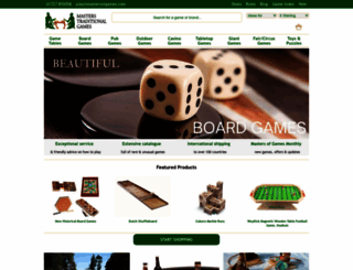 mastersgames.com screenshot