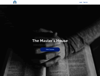 mastershouse.teachable.com screenshot