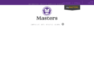 mastersny.finalsite.com screenshot