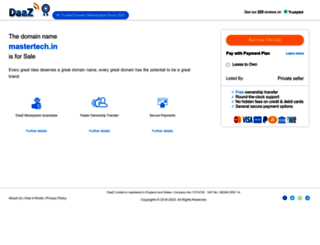 mastertech.in screenshot
