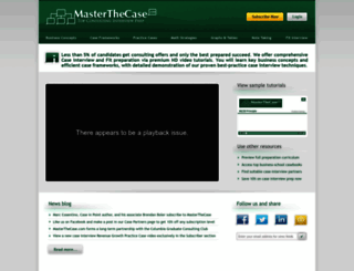masterthecase.com screenshot
