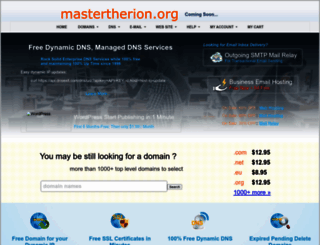 mastertherion.org screenshot