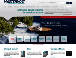 mastervolt.com screenshot