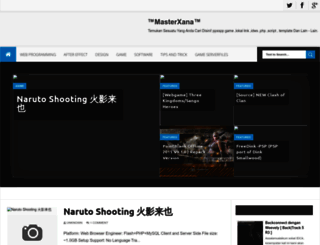 masterxana.blogspot.com screenshot