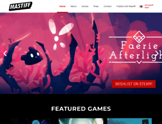 mastiff-games.com screenshot