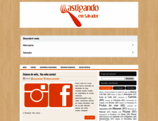 mastigandoemsalvador.com.br screenshot