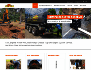 mastinsepticandwell.com screenshot