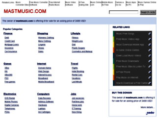 mastmusic.com screenshot