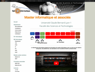 mastria.insa-lyon.fr screenshot