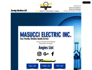 masuccielectric.com screenshot