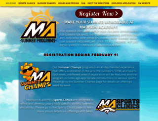 masummercamps.org screenshot