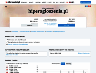 maszyny.hiperogloszenia.pl screenshot