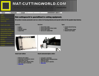 mat-cuttingworld.com screenshot