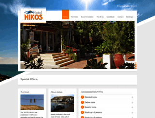 matala-nikos.com screenshot