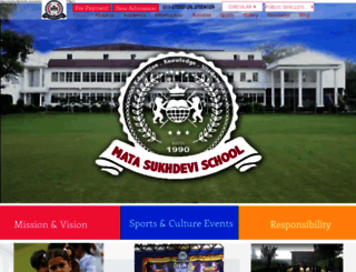 matasukhdevischool.com screenshot