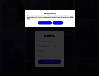 match.com.au screenshot