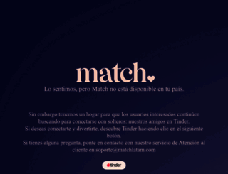 match.com.pe screenshot