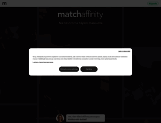 matchaffinity.fi screenshot