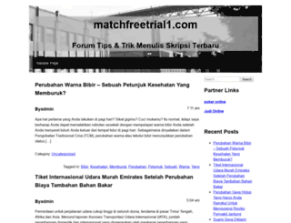 matchfreetrial1.com screenshot