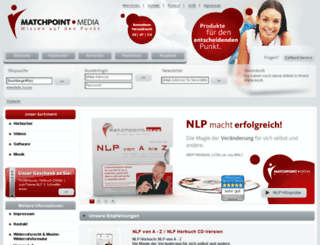 matchpoint-media-shop.de screenshot
