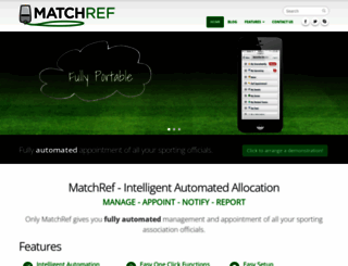 matchref.com screenshot