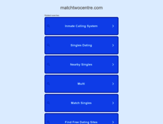 matchtwocentre.com screenshot