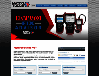 matco.carscan.com screenshot