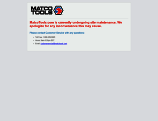 matco.com screenshot
