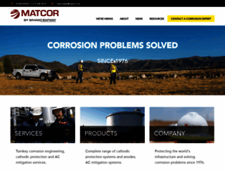 matcor.com screenshot