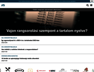 matebalazs.hu screenshot