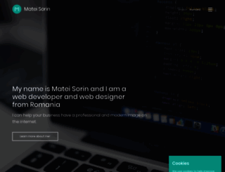 mateiwebdesign.com screenshot