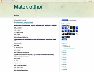 matekotthon.blogspot.com screenshot