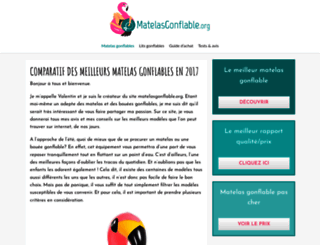 matelasgonflable.org screenshot