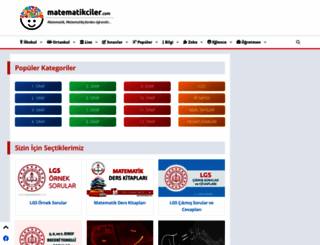 matematikciler.com screenshot