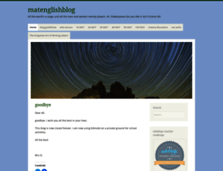 matenglishblog.wordpress.com screenshot