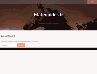matequides.fr screenshot