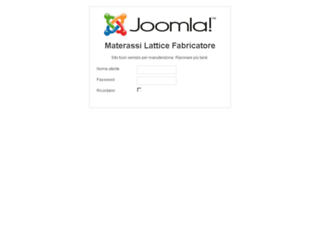 materassi-lattice-fabricatore.it screenshot