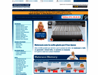 materassi.com screenshot