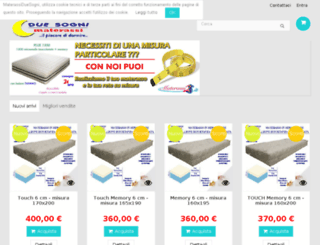 materassi2s.it screenshot