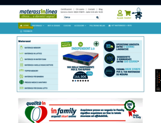 materassinlinea.com screenshot