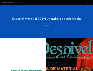 material.desnivel.com screenshot