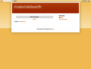 materialdearth.blogspot.com screenshot