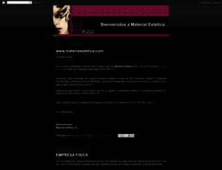 materialestetica.blogspot.com screenshot