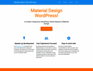 materializewp.com screenshot